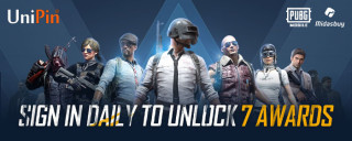 Login Selama 7 Hari, dapatkan hadiah langsung dari PUBGM!